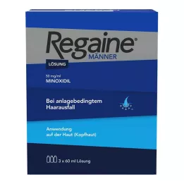 REGAINE Solução Masculina, 3X60 ml