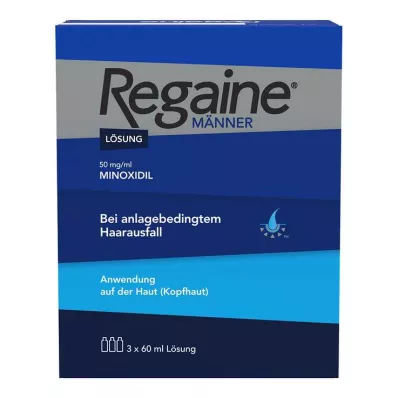 REGAINE Solução Masculina, 3X60 ml
