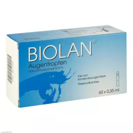 BIOLAN Colírio pipetas dose única, 60X0,35 ml