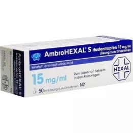 AMBROHEXAL S pastilhas para tosse 15 mg/ml, 50 ml