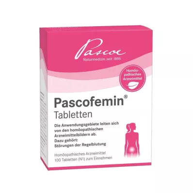 PASCOFEMIN Comprimidos, 100 unidades PASCOFEMIN Comprimidos, 100 unidades