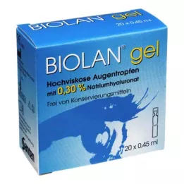 BIOLAN Colírio em gel, 20X0,45 ml