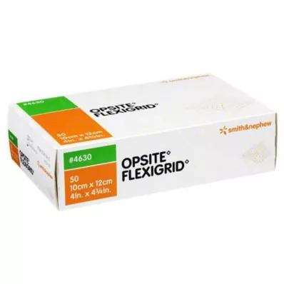 OPSITE Flexigrid transp. curativo para feridas 10x12 cm estéril, 50 unidades OPSITE Flexigrid transp. curativo para feridas 10x12 cm estéril, 50 unidades