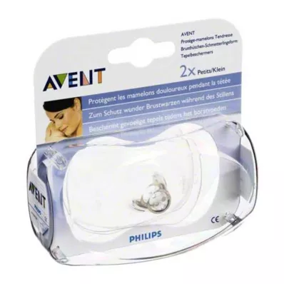 AVENT Protetores de mamilo pequenos, 2 peças