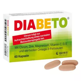 DIABETO cápsulas, 60 unidades