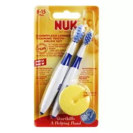 NUK Conjunto de aprendizagem de cuidados dentários blister, 2 peças