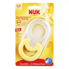 NUK Conjunto de anéis de dentição de resfriamento, 2 peças