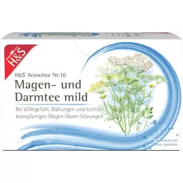 H&amp;S chá para estômago e intestino sacos de filtro suaves, 20X2,0 g