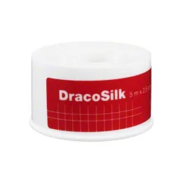 Rolo de gesso Dracosilk 5m x 2,5 cm, 1 peça