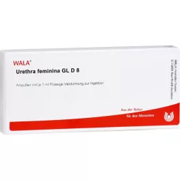URETHRA feminina GL D 8 ampolas, 10X1 ml
