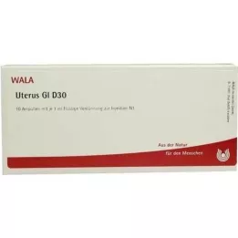 UTERUS GL D 30 ampolas, 10X1 ml