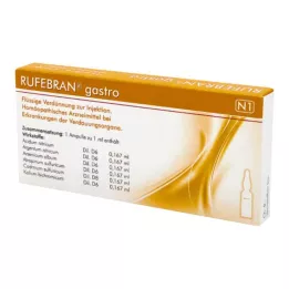 RUFEBRAN ampolas gastro, 10 unidades