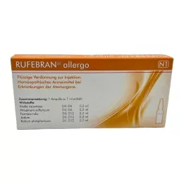 RUFEBRAN ampolas allergo, 10 unidades