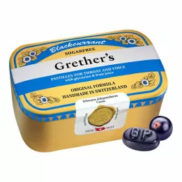 GRETHERS Groselha preta Prata zf.Past.Tin, 440 g