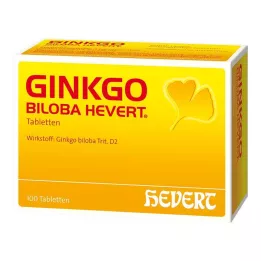 GINKGO BILOBA HEVERT Comprimidos, 100 unidades