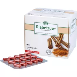 DIABETRUW Cápsulas de canela, 180 unidades