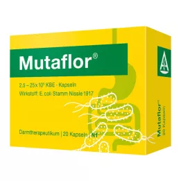 MUTAFLOR cápsulas duras gastrorresistentes, 20 unidades