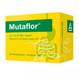 MUTAFLOR cápsulas duras gastrorresistentes, 50 unidades