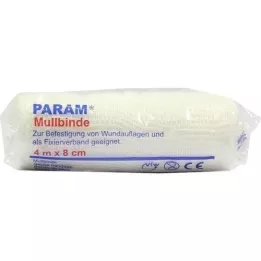 MULLBINDEN 8 cm com celofane, 1 unid