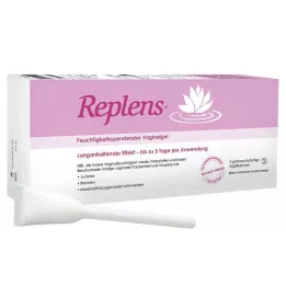 REPLENS Aplicadores pré-cheios de gel vaginal, 3 unidades