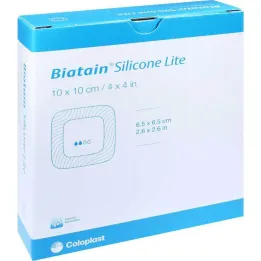Curativo de espuma Biatain Silicone Lite 10x10 cm, 10 unid