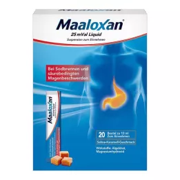 MAALOXAN Líquido 25 mVal, 20X10 ml