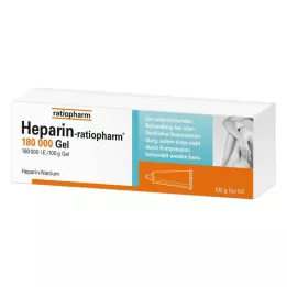 HEPARIN-RATIOPHARM Gel de 180.000 UI, 100 g