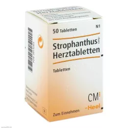 STROPHANTHUS COMP.Comprimidos para o coração, 50 unidades