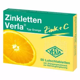 ZINKLETTEN Verla Pastilhas de Laranja, 50 unidades