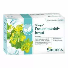 SIDROGA Sacos de filtro de chá Ladys Mantle, 20X1,0 g