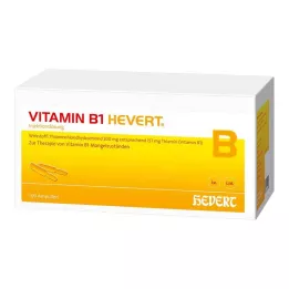VITAMIN B1 HEVERT ampolas, 100 unidades