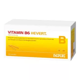 VITAMIN B6 HEVERT Ampolas, 100X2 ml
