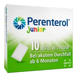 PERENTEROL Frasco de pó Junior 250 mg, 10 unidades