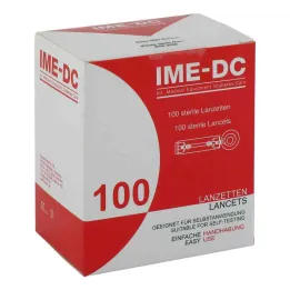 Lancetas/agulhas Ime Dc para lancetador (100 peças)