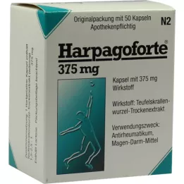 HARPAGOFORTE cápsulas de 375 mg, 50 unidades