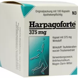 HARPAGOFORTE cápsulas de 375 mg, 100 unidades