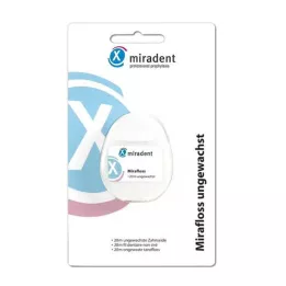 MIRADENT Fio dental Mirafloss sem cera 20 m, 1 peça