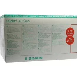 INJEKT Insulina Solo spray 1 ml U40, 100X1 ml