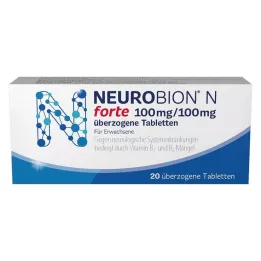 NEUROBION Comprimidos revestidos de N forte, 20 unidades