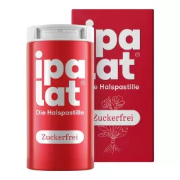 IPALAT Pastilhas para garganta sem açúcar, 40 unidades