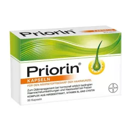 PRIORIN cápsulas, 30 unidades