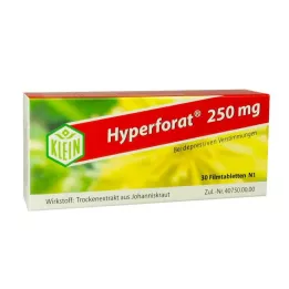 HYPERFORAT Comprimidos revestidos por película de 250 mg, 30 unidades