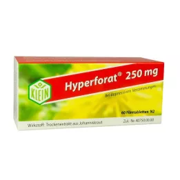 HYPERFORAT Comprimidos revestidos por película de 250 mg, 60 unidades