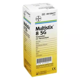 MULTISTIX 8 tiras de teste SG , 50 unidades