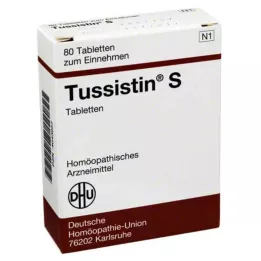 TUSSISTIN Comprimidos S, 80 unidades