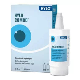 HYLO-COMOD Colírio, 2X10 ml