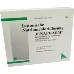 ISOTONISCHE Ampolas NaCl Jenapharm, 100 ml