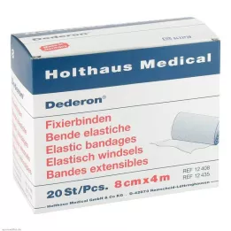 DEDERON Ligaduras de fixação 8 cmx4 m, 20 pcs