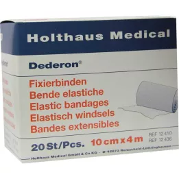 DEDERON Ligaduras de fixação 10 cmx4 m, 20 pcs