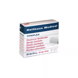 MULLBINDEN elástico 4 cmx4 m, 20 peças